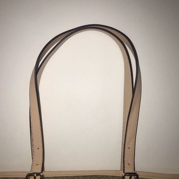 CALVIN KLEIN BLUSH MONOGRAM LOGO TOTE PURSE - Picture 10 of 12